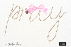 Coquette Pearl Pray PNG Design | Christian Png Product Image 4