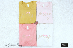 Coquette Pearl Pray PNG Design | Christian Png Product Image 7