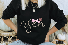 Coquette Pearl Risen PNG Design | Christian Png Product Image 6
