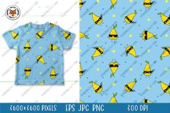 Pear Seamless Pattern Bundle, Kawaii Pear Digital Paper Product Image 8
