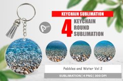Keychain Pebbles and Water Product Image 1
