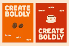 Pebull Playful Rounded Display Font Product Image 6