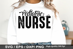 Pediatric Nurse - Nurse SVG Design Product Image 1