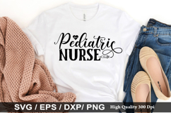 Pediatric Nurse SVG - Nurse Design Product Image 1