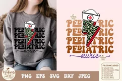 Pediatric Nurse Png Svg, nurse Sublimation Design Png Product Image 3