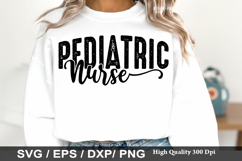 Pediatric Nurse - Nurse SVG Design Product Image 1