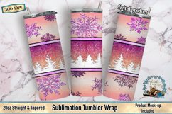 Christmas tumbler, snowflake tumbler, tumbler wrap