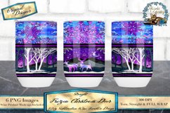 This is a beautiful seamless design for your 12 oz. straight wine sublimation tumbler blank. That features a beautiful peekaboo snowflake and deer scenery.