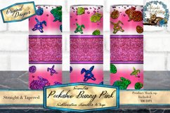 This is a Easter skinny tumbler peekaboo design that is made to fit a 20oz sublimation skinny tumbler. It features glitter peekaboo bunnies and Easter eggs.