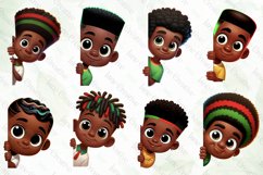 Peeking African American Little Boy Bundle Product Image 3