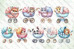 Peeking Baby Stroller Sublimation Product Image 3