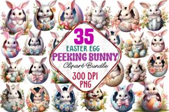 Peeking Bunny Easter Egg Clipart, Watercolor Bunny Peeking,  Peeking Bunny Watercolor, Watercolor Peeking Bunny, Peeking Bunny, Peeking Bunny Clipart, Peeking Bunny PNG, Peeking Bunny Sublimation, Cute Bunny Easter, Bunny Peeking Clipart, Bunny Peeking PN