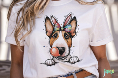 Peeking Easter Dog Clipart Product Image 2