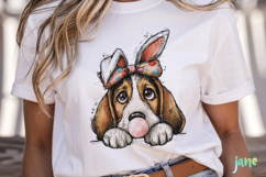 Peeking Easter Dog Clipart Product Image 2