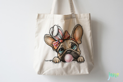 Peeking Easter Dog Clipart Product Image 4