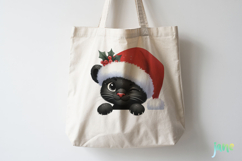 Peeking Holiday Animal Clipart Product Image 4