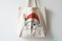 Peeking Holiday Animal Clipart Product Image 4