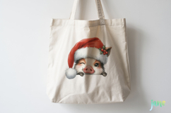 Peeking Holiday Animal Clipart Product Image 4