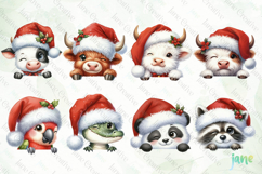 Peeking Holiday Animal Sublimation Bundle Product Image 8