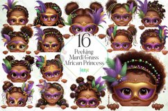 Peeking Mardi Grass African Princess Product Image 1