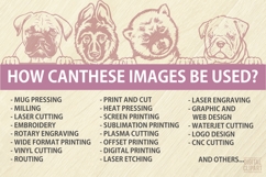 Peeking Puppy Set1 - BUNDLE 25 SVG, Cut vector SVG 25 design Product Image 4
