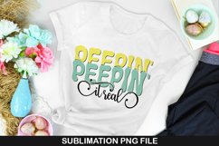 Peepin&#039; it Real- Easter Sublimation PNG Product Image 1