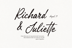Peftyon Elegant Signature Script Font Product Image 3