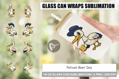 Glass Can Pelican Beer Day Product Image 1