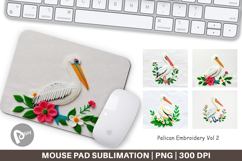 Mouse Pad Pelican Embroidery Product Image 1