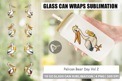 Glass Can Pelican Beer Day Product Image 1
