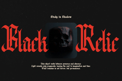 Pelysska | Display Gothic Blackletter Product Image 4