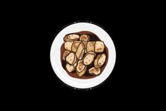 Pempek indonesia street food illustration graphic Product Image 2