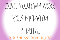 Pen Kid Backwards Handwriting Alphabet Lettering ABC Text Product Image 3