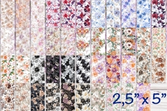 Floral sublimation pen wraps bundle, epoxy pen, Christmas Product Image 3