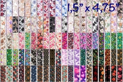 Floral sublimation pen wraps bundle, epoxy pen, Christmas Product Image 2