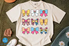 Pencil Bow PNG, Teacher Coquette Bow PNG, Back To School Product Image 1