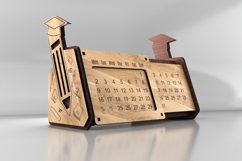 Desk Organizer with Perpetual Calendar, Pencil Holder Product Image 12