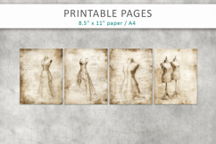 hand drawn sketch vintage paper Product Image 2