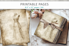 hand drawn sketch vintage paper Product Image 6