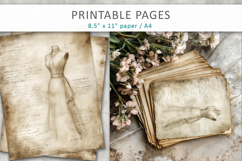 hand drawn sketch vintage paper Product Image 1