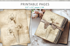 hand drawn sketch vintage paper, old paper background Product Image 1