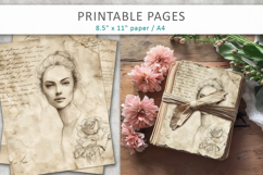 hand drawn sketch vintage paper, paper craft Product Image 4