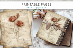 hand drawn sketch vintage paper, antique texture Product Image 6