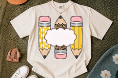 Pencils PNG,Back to School Sublimation Designs Product Image 2