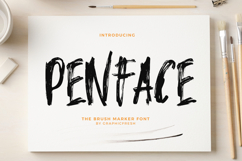 Penface - The Brush Marker Font Product Image 1