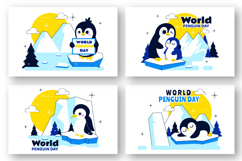 10 World Penguin Day Illustration Product Image 3
