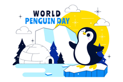 10 World Penguin Day Illustration Product Image 4