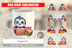 Mug Wrap Penguin Gift Product Image 1