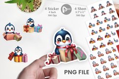 Penguin Sticker Gift Product Image 1