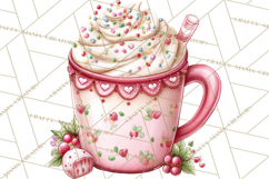 Christmas Penguin PNG Cute Kawaii Holiday Clipart Product Image 5